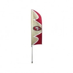 Party Animal 49ers Swooper Flag And Pole Sporting Goods