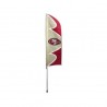 Party Animal 49ers Swooper Flag And Pole Sporting Goods