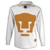 Playera Pumas UNAM Marca Gapac Mod. Retro M.L. Blanco O