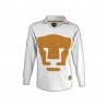 Playera Pumas UNAM Marca Gapac Mod. Retro M.L. Blanco O
