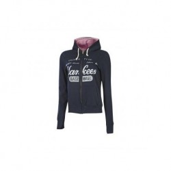 Sudadera Majestic NY Yankees Full Zip Hoodie-Azul Marino