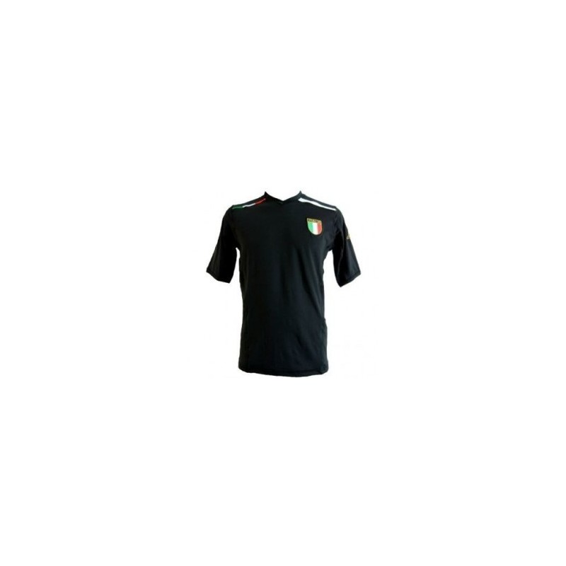 Jersey Italia Cuello V Kappa KNT2IT Negro