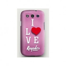 Case Sublimado Voltoch I Love Rayados Corazón-Rojo