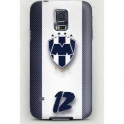 Case Sublimado Voltoch Rayados Escudo-Azul