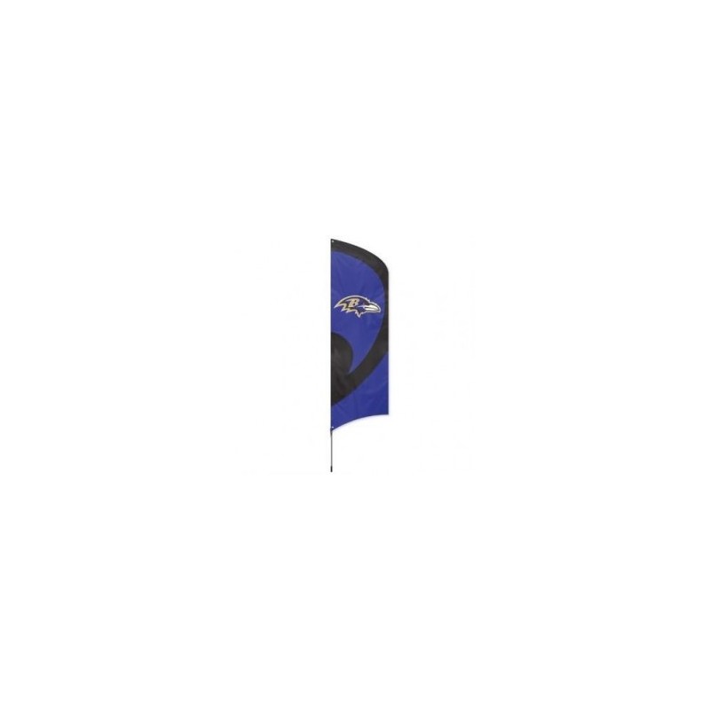 NFL Baltimore Ravens Tall Team Flags