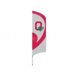 NCAA Ohio State Buckeyes Tall Team Flags