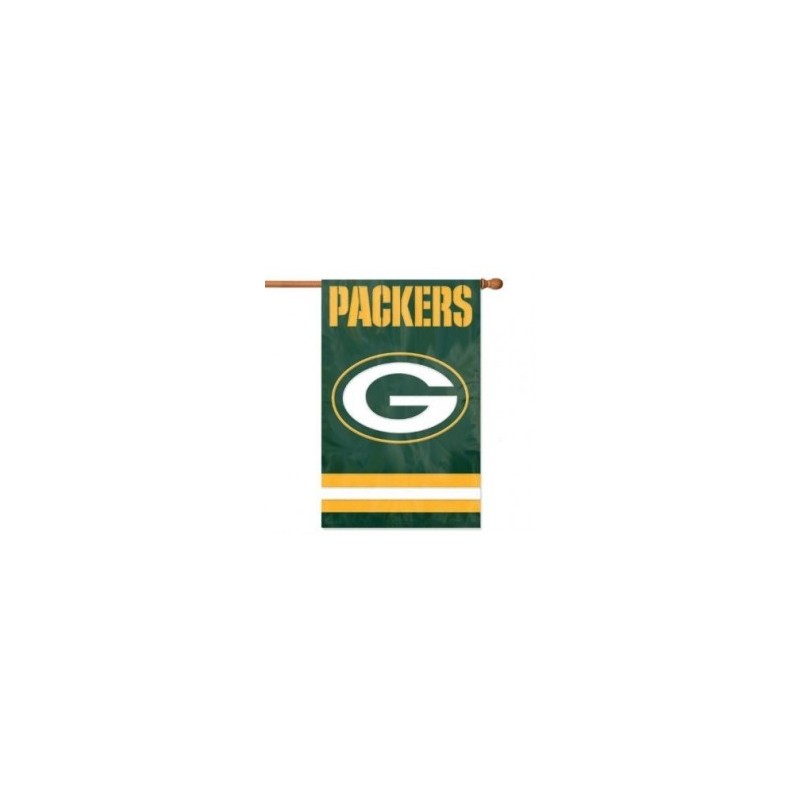 Green Bay Packers Applique Banner Flag
