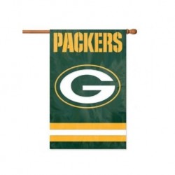 Green Bay Packers Applique Banner Flag