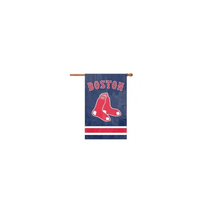 MLB Boston Red Sox Applique Banner Flag