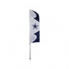 NFL Dallas Cowboys Swooper Flag and Pole