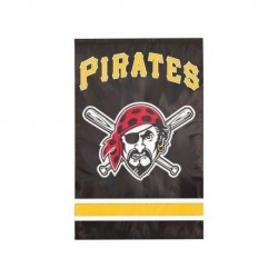 MLB Pittsburgh Pirates Applique Banner Flag [Sports]