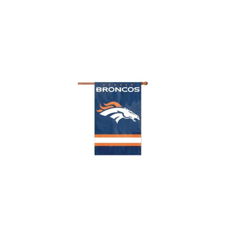 Denver Broncos Applique Banner Flag