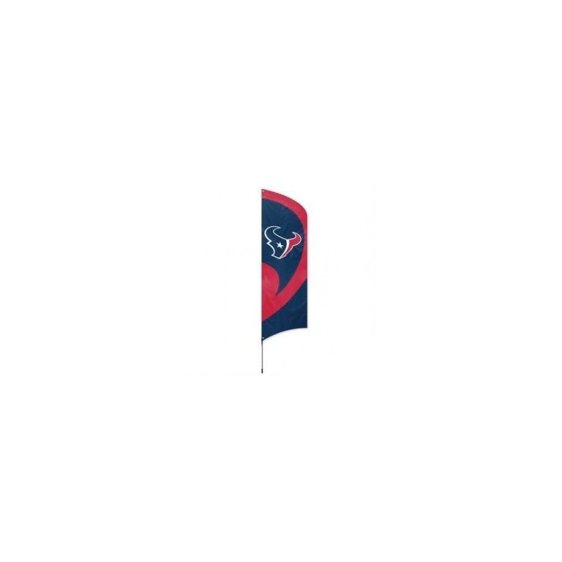 TTTX Texans Tall Team Flag with pole