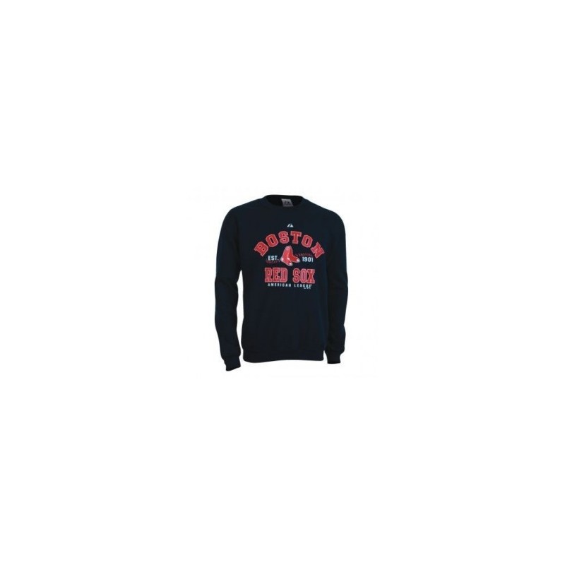 Sudadera Majestic Boston Red Sox-Azul Marino