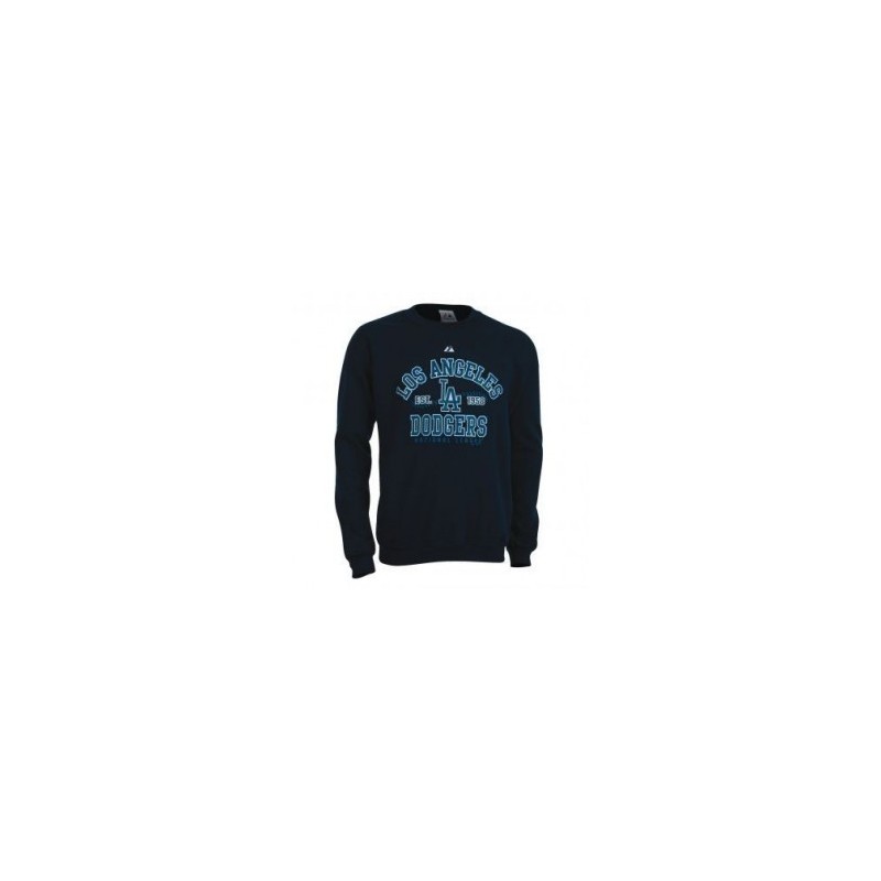 Sudadera Majestic LA Dodgers Sweatshirt-Azul