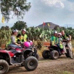 Tour en Cuatrimoto Teotihuacan en Familia
