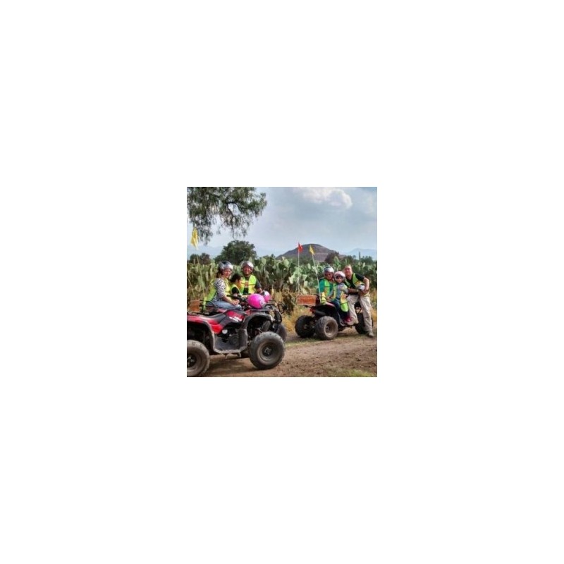 Tour en Cuatrimoto Teotihuacan en Familia