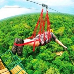Tirolesa / Bungee swing / Snorkel y más - Cancún