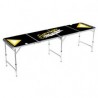 Mesa de Beer Pong-Negra Amarilla