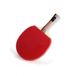 REIZ Raqueta para Ping Pong Tenis + Bolsa Cover Deporte Entrenamiento Negro Rojo Xmas Christmas la Navidad