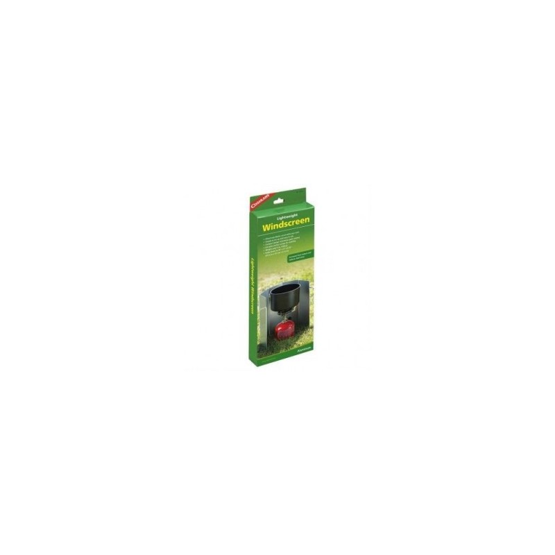 Pantalla paraviento de Aluminio Coghlans-Negro