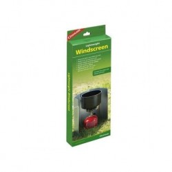 Pantalla paraviento de Aluminio Coghlans-Negro