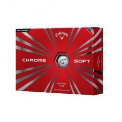 Pelota de Golf Callaway Chrome Soft - White