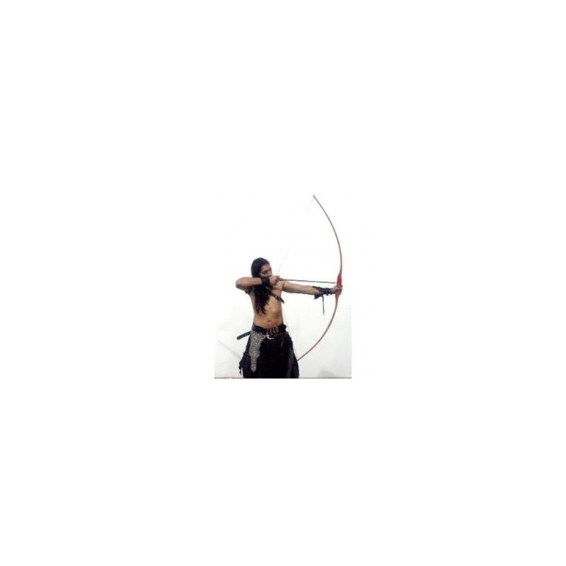 Arco Medieval de Madera con tres flechas incluidas Long bow Drakkar Shop 1.80 m Madera de Roble-Madera