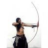 Arco Medieval de Madera con tres flechas incluidas Long bow Drakkar Shop 1.80 m Madera de Roble-Madera