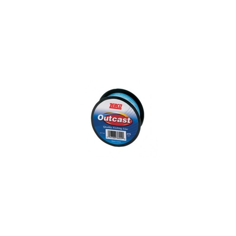 Carrete Sedal Monofilamento Zebco Outcast 30 Libras-Azul.