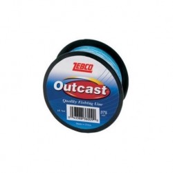 Carrete Sedal Monofilamento Zebco Outcast 30 Libras-Azul.
