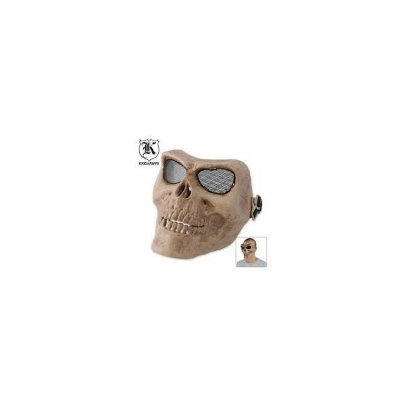 Careta Tactica De Gotcha Militar Mercenario Calavera Byteshop
