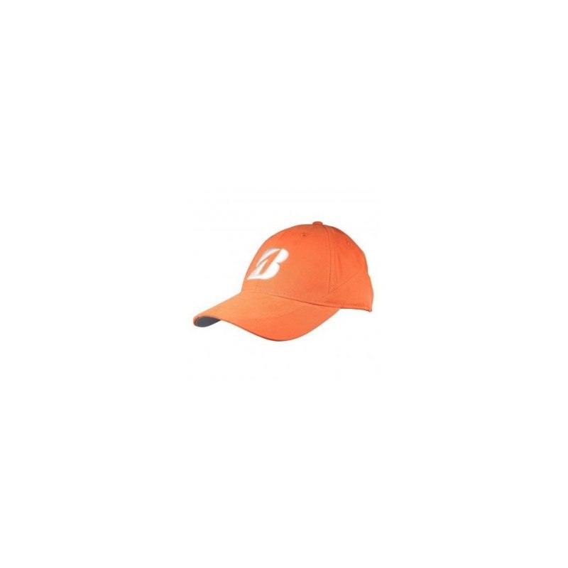 Gorra Bridgestone Golf Impermeable Naranja-Naranja