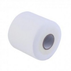 Envoltura protectora Guardia apoyo de la ayuda del tobillo elástico Deportes vendaje 7cm cinta * 27m Color blanco