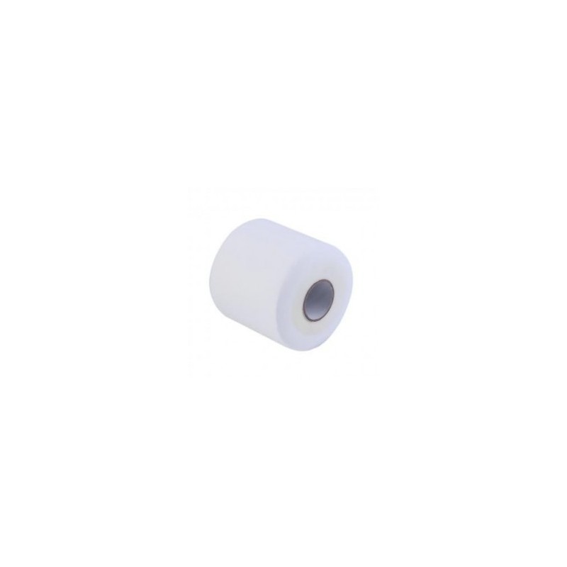 Envoltura protectora Guardia apoyo de la ayuda del tobillo elástico Deportes vendaje 7cm cinta * 27m Color blanco