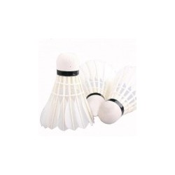 12 uds pluma de ganso Deportes Badminton Volantes de entrenamiento