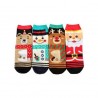 Navidad Novedad Calcetines paquete de 4 Woogoing - by-6104