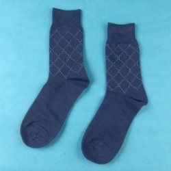 Vintage suave algodón elástico Casual Formal Medias Calcetines comerciales para Hombres Niños Yucheer Color aleatorio
