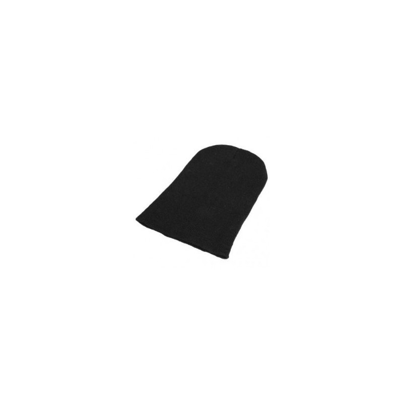 Moda Beanie Invierno Esquí de lana de punto sombrero que hace punto Cap Negro Yucheer negro