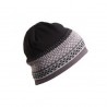 Sombreros de invierno Gorra de esquí de punto MO013-Negro