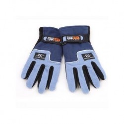Invierno Mujeres Esquí Montar Motocicleta Guantes Snowboard caliente nueva de color azul oscuro