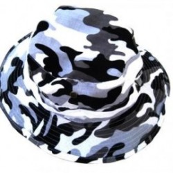 Elenxs Militar Ejército Bucket Boonie Gorra camping Pesca Senderismo nuevo camo blanco