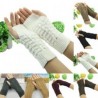 Bluelans Unisex Guantes suaves Mitones de calentador de brazo en invierno - Negro