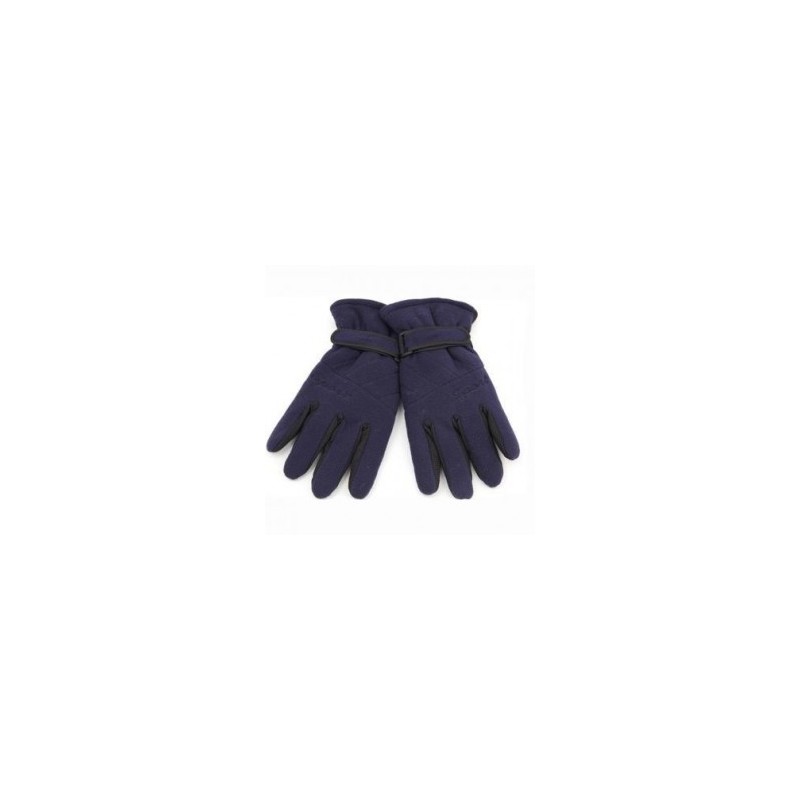 Elenxs Caliente del invierno de los hombres de nieve Ciclismo Esquí Equitación snowboard Guantes nueva azul marino
