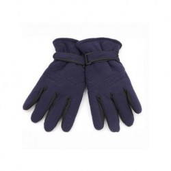 Elenxs Caliente del invierno de los hombres de nieve Ciclismo Esquí Equitación snowboard Guantes nueva azul marino