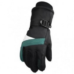 GUANTES DEPORTIVOS DE INVIERNO PARA HOMBRE MUJER BLANCO+VERDE