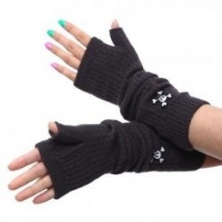 Guantes de Mujer invierno Guante de punto -Gris