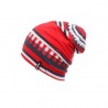 Sombreros de invierno Gorra de esquí de punto MO011-Rojo