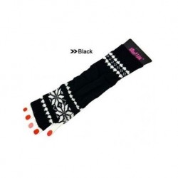 Unisex de punto sin dedos Guantes de invierno Arm Mujeres Soft larga caliente manopla