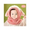 Gorro de Invierno Yucheer Tejida para Bebé-Rosado